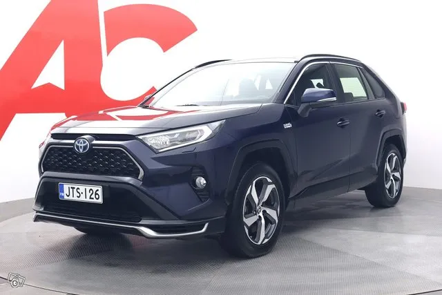 Toyota RAV4 Hybrid 2,5 AWD-i Active - TAKUU / PLUS-PAKETTI / KOUKKU / MERKKIHUOLLETTU / SUOMIAUTO / NAVI / SÄHKÖLUUKKU YMS Image 1